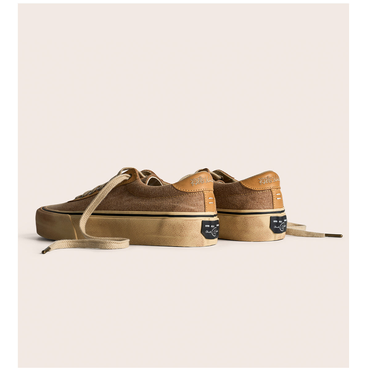 Vintage Japanese Low Top Espadrille Platform Sneakers – Washed Vulcanized Unisex Shoes – Japanese vintage | yamalin clothes | Yamalinclothes