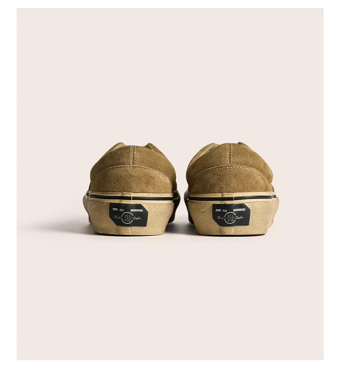 suede low-top canvas shoes Thick-soled vulcanized shoes Retro Japanese trendy men's and women's crestboard shoes 2025