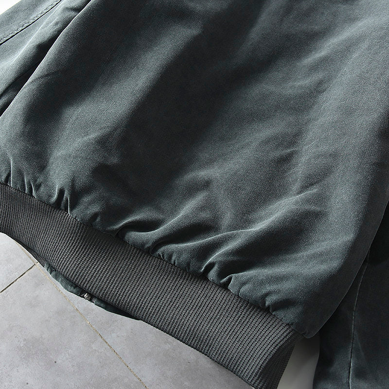 Quilted Stand-Collar Cotton Jacket – Light Warm Oversized Unisex – Japanese vintage | fall outfits 2026 | fall winter outfits | classy winter outfits | lazy comfy outfits | japanese streetwear | vintage workwear | yamalin clothes | Yamalinclothes