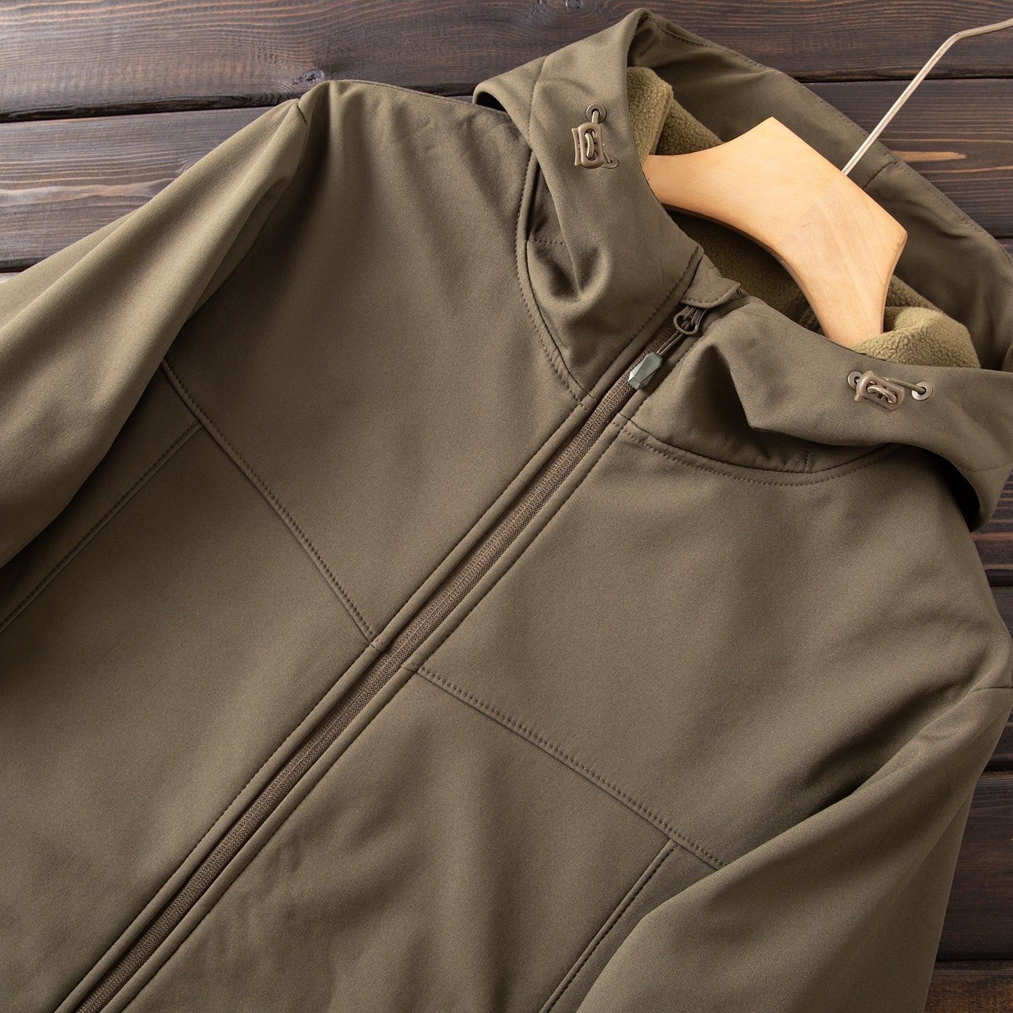 Men's Premium Fleece Thermal Soft Shell Jacket - Autumn Windproof Waterproof Thickened Hooded Coat