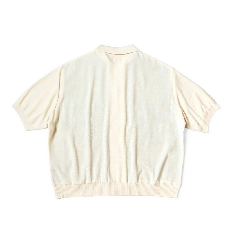 Japanese Casual Knit Denim Patchwork Collar Polo Short Sleeve Shirt - Color Block Summer Top for Men