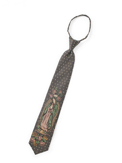26SS Japanese vintage rose Maria jacquard tie