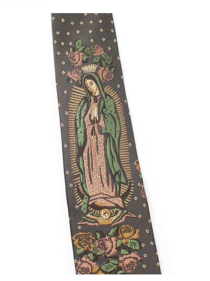 26SS Japanese vintage rose Maria jacquard tie