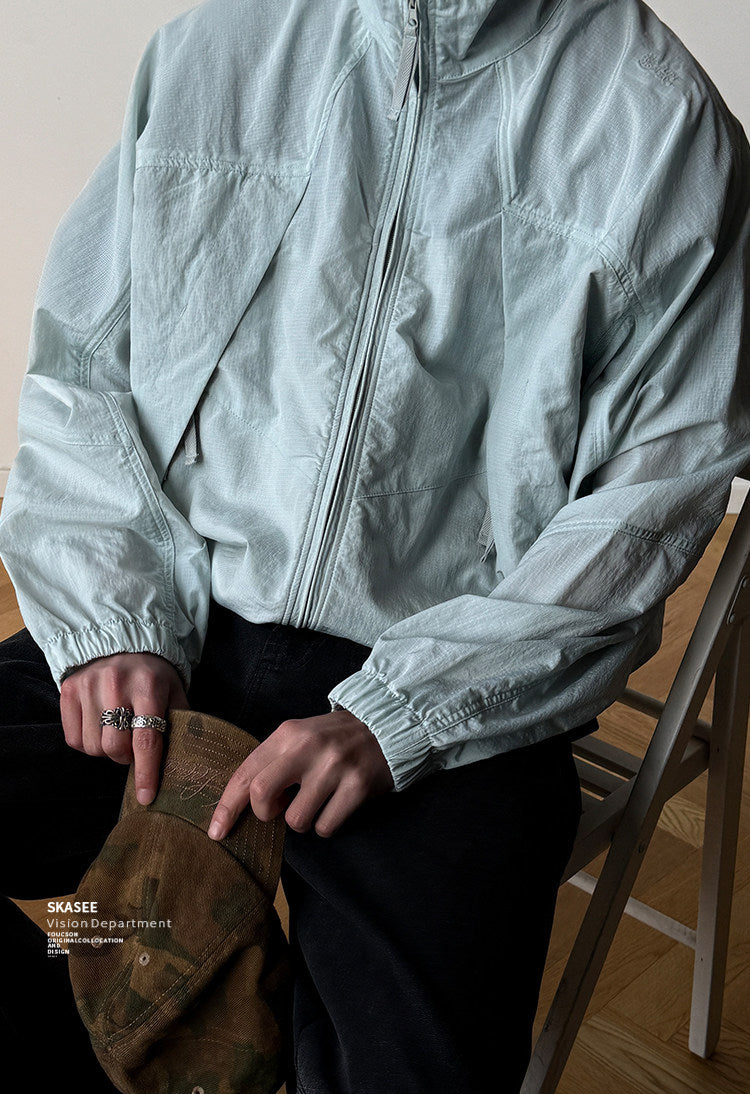 Quick-Dry Stand-Collar Outdoor Jacket – Mountain Oversized Unisex – Japanese vintage | fall outfits 2026 | fall winter outfits | classy winter outfits | lazy comfy outfits | japanese streetwear | vintage workwear | yamalin clothes | Yamalinclothes