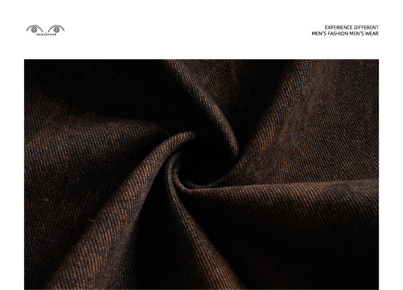 Gao Zhiya” Washed Notch-Lapel Blazer – Retro American Loose Fit Suit Jacket (Autumn 2025)