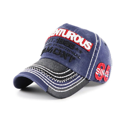 Yangguan Denim Baseball Cap - Pure Cotton Vintage Duckbill Hat (Unisex) – cap | japanese streetwear | vintage workwear | unisex | Yamalinclothes