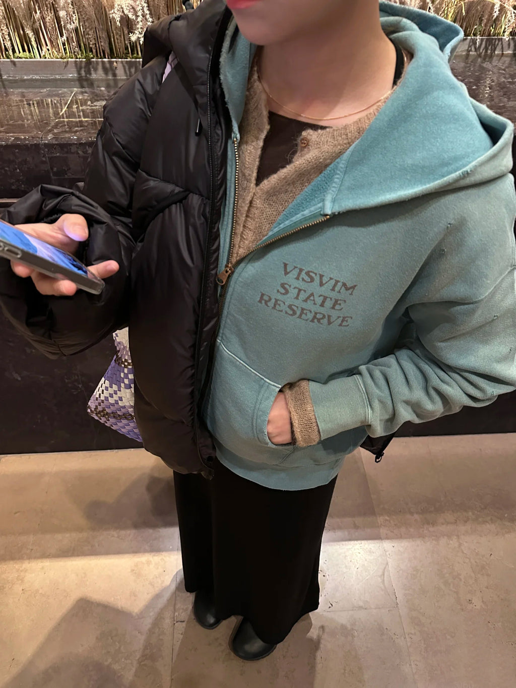 Japanese Trend All-Cotton Washed Vintage Distressed Zipper Hoodie