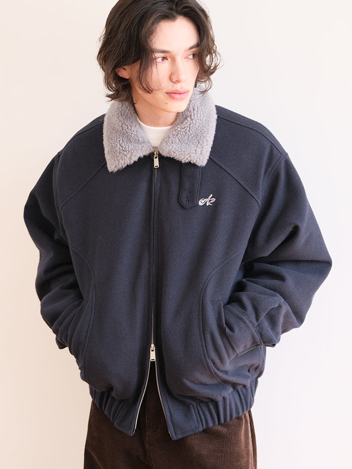 Coke Life Carpem Short Winter Cotton Jacket - Retro Fur Collar Thickened Warm Fashionable Coat