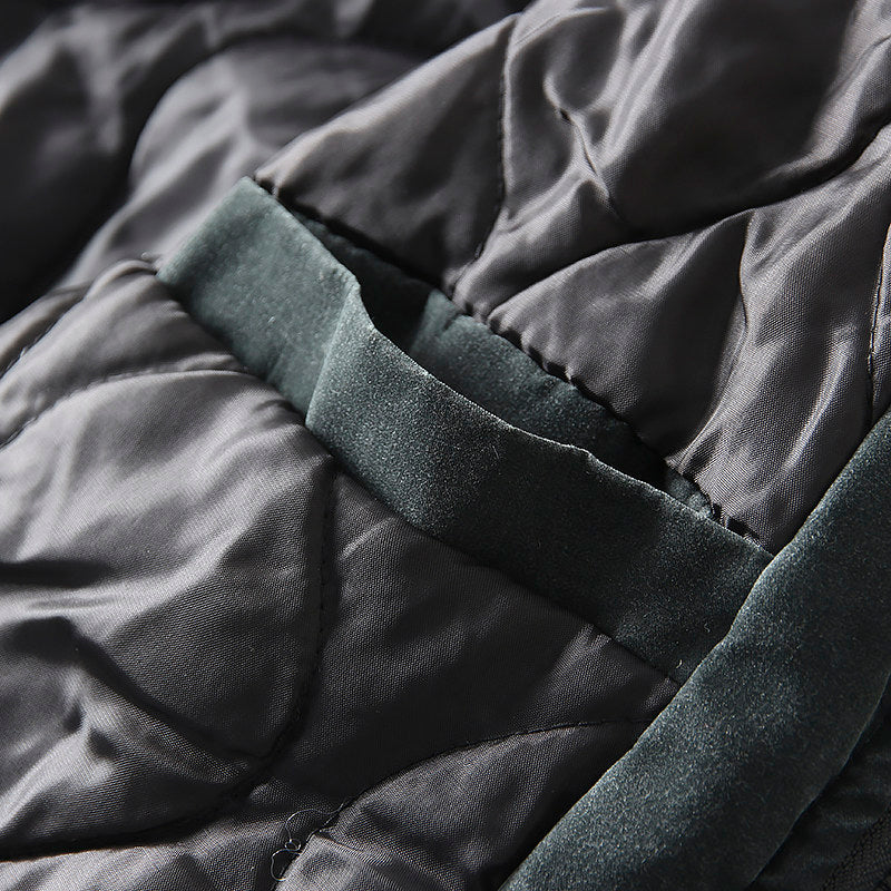 Quilted Stand-Collar Cotton Jacket – Light Warm Oversized Unisex – Japanese vintage | fall outfits 2026 | fall winter outfits | classy winter outfits | lazy comfy outfits | japanese streetwear | vintage workwear | yamalin clothes | Yamalinclothes