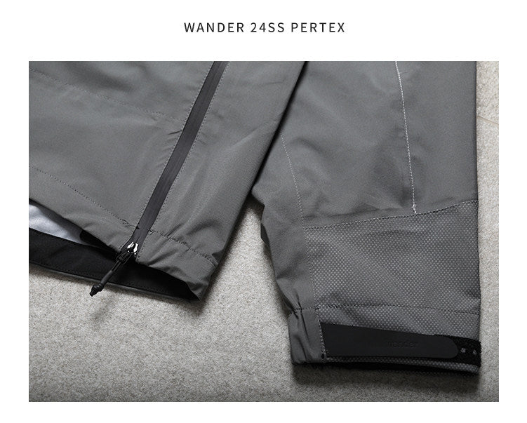 Japanese Outdoor 24SS Pertex Windproof Waterproof Casual Full Laminated 5-Color Jacket – Japanese vintage | yamalin clothes | Yamalinclothes