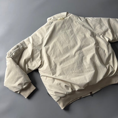 90% Duck Down Harrington Stand-Collar Jacket – Japanese Retro Thickened Unisex