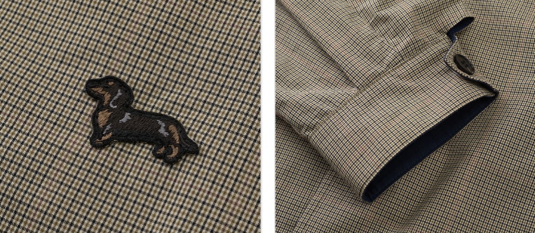 Plaid Structured Trench Coat – Retro Loose Contrast-Color (Unisex)