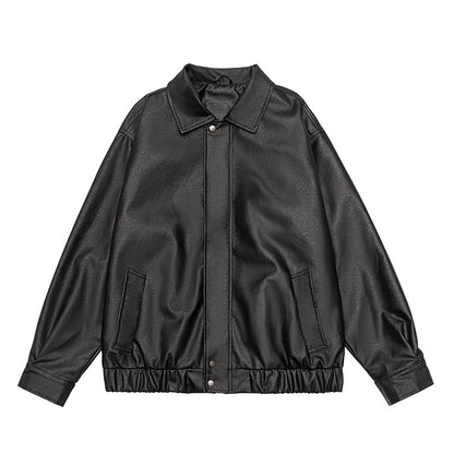 American Vintage Warm Earth-Tone Cargo Jacket – Relaxed Men's Spring Autumn Coat