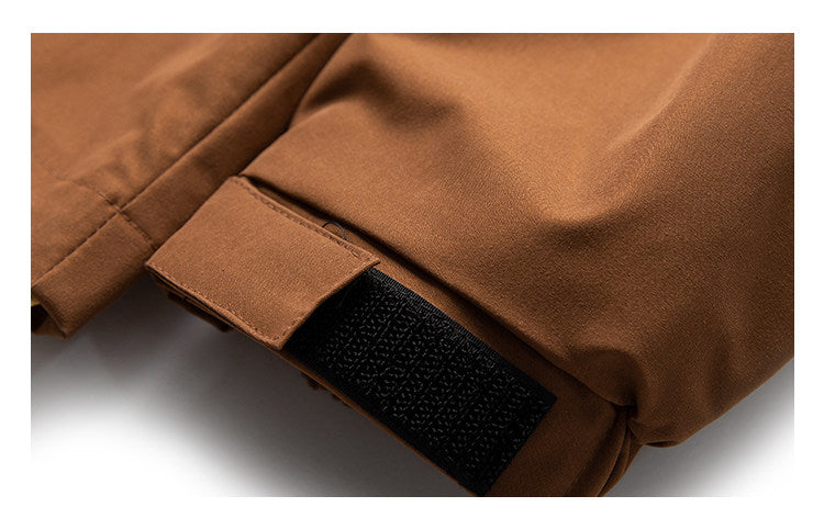 Waterproof Hooded Outdoor Workwear Jacket – Mountain Oversized Unisex