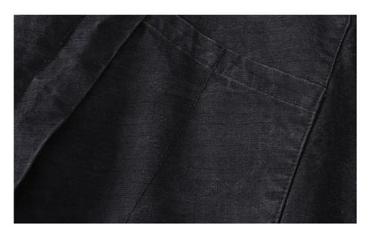 Japanese Retro Deconstructed Stand Collar Hunting Cargo Jacket – Loose Drop Shoulder for Men | Japanese vintage | yamalin clothes | Yamalinclothes