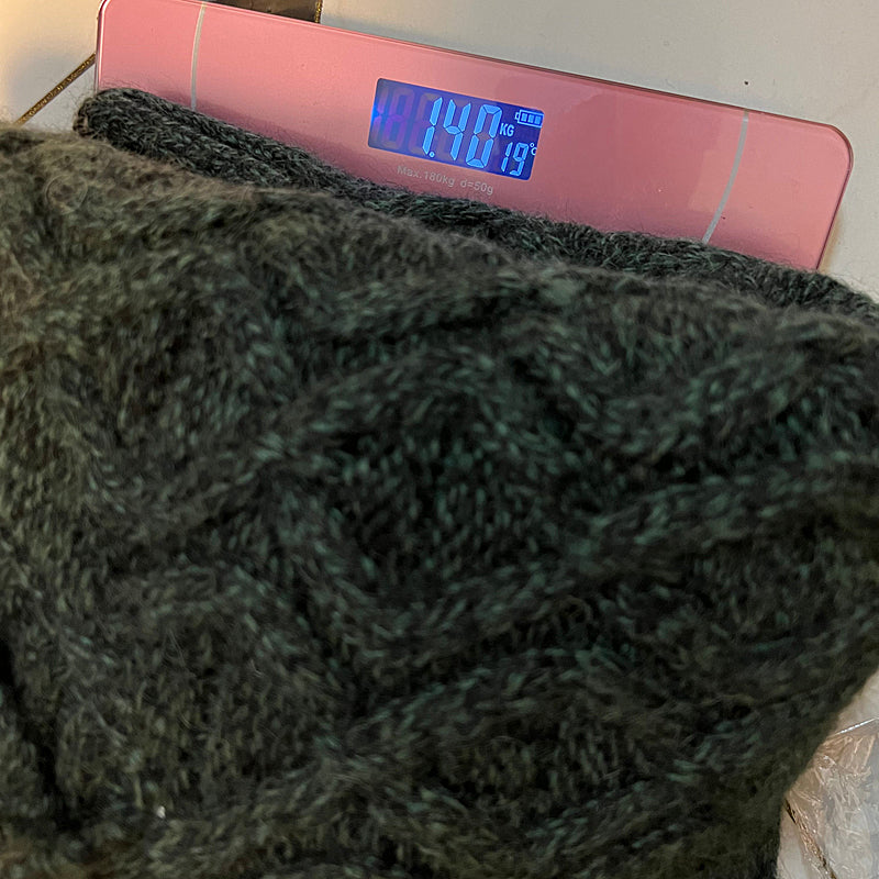 X07 Heavy hard goods 100/wool Italian custom foreign trade original order tail goods men's thick knitted sweater coat