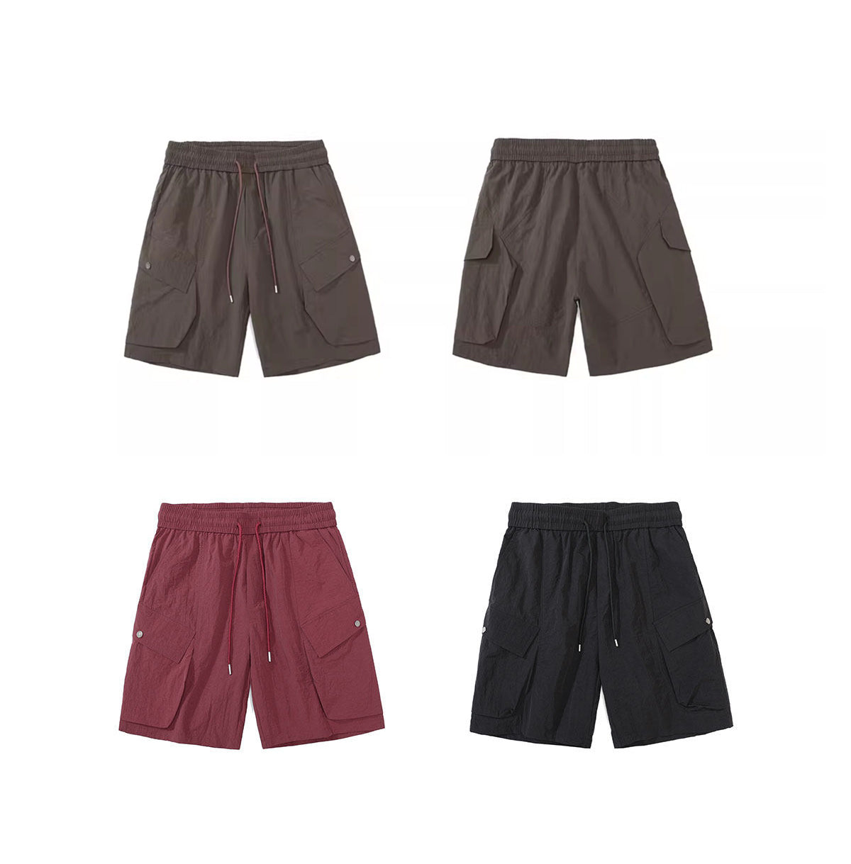 Quick-drying cargo paratrousers, sports shorts, men's summer new style, thin, loose, wide-leg casual mid-length pants | Japanese vintage | yamalin clothes | Yamalinclothes