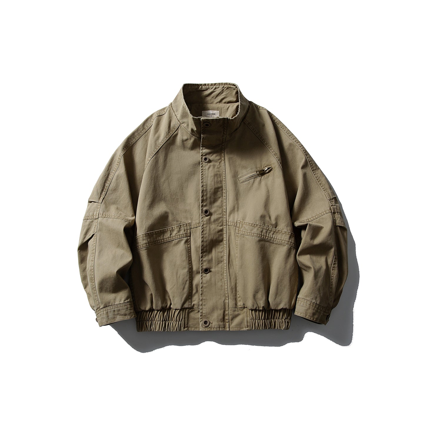 Japanese Vintage Multi-Pocket Denim Shirt – Loose Fit Utility Workwear Overshirt for Men – Japanese vintage | yamalin clothes | Yamalinclothes