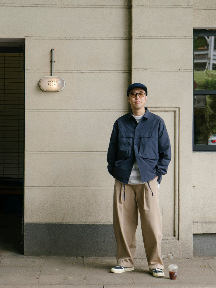 Japanese Cargo Long Sleeve Shirt – Loose Retro Multi-Pocket Outdoor Overshirt – Japanese vintage | yamalin clothes | Yamalinclothes