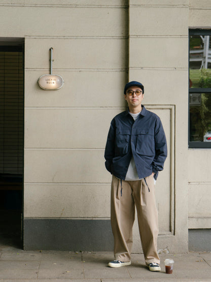 Japanese Cargo Long Sleeve Shirt – Loose Retro Multi-Pocket Outdoor Overshirt – Japanese vintage | yamalin clothes | Yamalinclothes