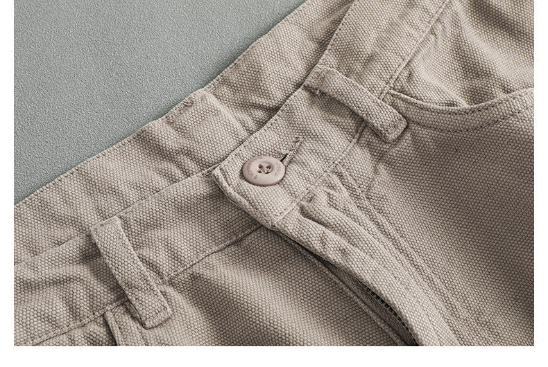 370G Heavyweight Washed Straight-Leg Pants – Japanese Loose Unisex – Pants | japanese streetwear | vintage workwear | unisex | Yamalinclothes