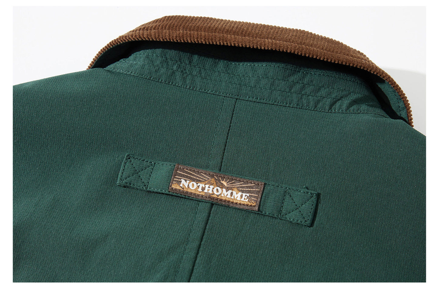 Retro Corduroy Hunting Coach Jacket – Loose Fit Rugged Outdoor Streetwear