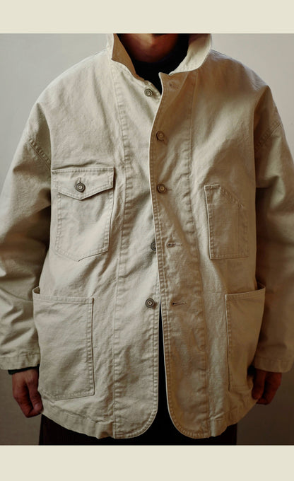 Chore Jacket - Yamalin Classic Heavy Wash French Workwear Cargo Jacket