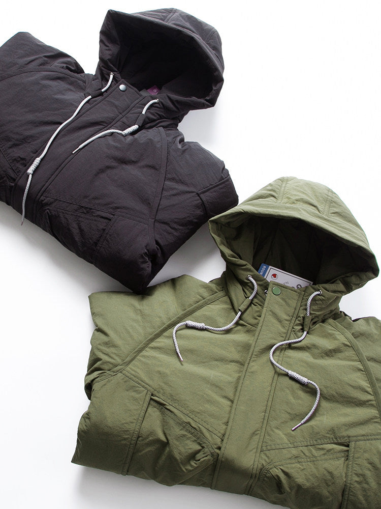 Hooded Down Jacket – Drawstring Multi Pocket | Yamalinclothes