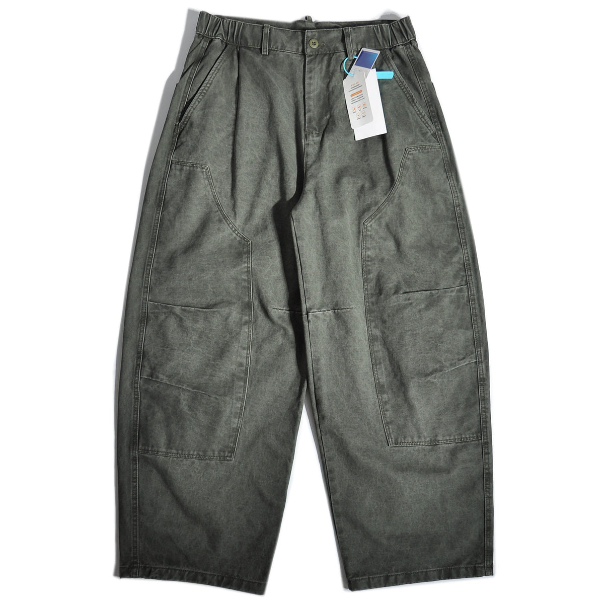 Wide-Leg Cargo Pants – American Vintage Japanese Mountain Loose Unisex