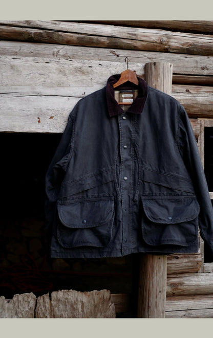 FW25 USAGE Hunting Jacket - Yamalin Heavy Year Washed Cotton Barn Hunting Silhouette Jacket