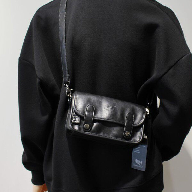 Japanese Retro Mini Crossbody Bag – Unisex Shoulder Phone Bag