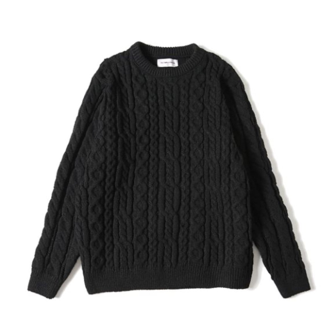 Japanese Jacquard Knit Sweater – Vintage Braided Unisex – Japanese vintage | yamalin clothes | Yamalinclothes
