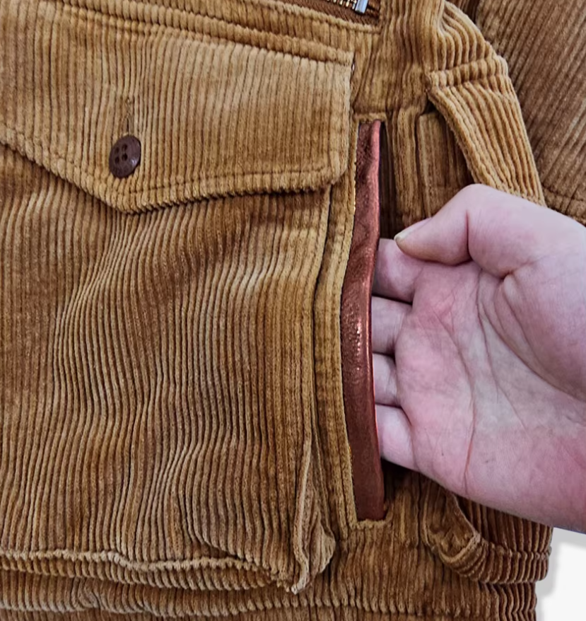 Corduroy Western Hunting Jacket for Men, Washed Multi-Pocket Outdoor Adventure Workwear Retro Windbreaker Jacket – Japanese vintage | yamalin clothes | Yamalinclothes
