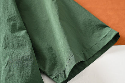 Mountain function + loose wide version! ODM Order! Short-sleeved jacket with lapels for men in summer | Japanese vintage | yamalin clothes | Yamalinclothes