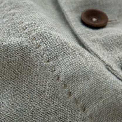 Textured linen suit jacket | Japanese vintage | yamalin clothes | Yamalinclothes