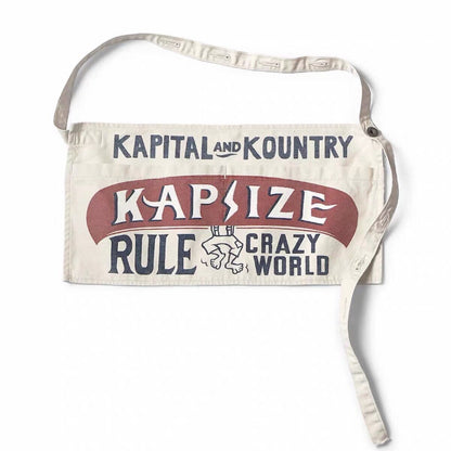 Japanese Vintage Letter Canvas Denim Apron Waist Bag – Niche Unisex Accessory