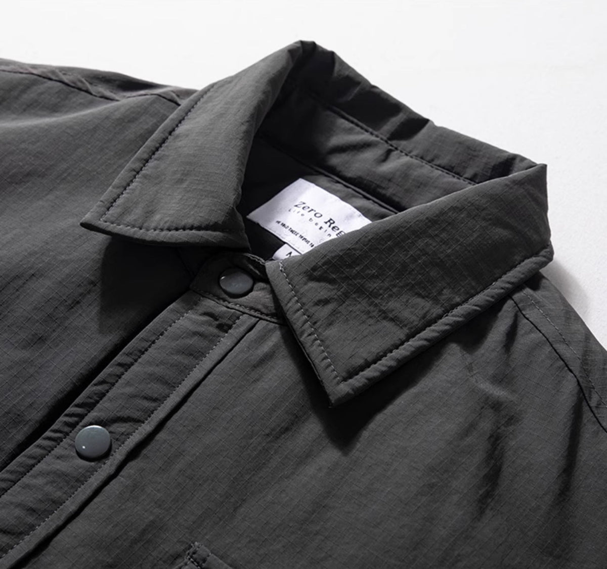 Quilted Lapel Jacket – Windproof Waterproof Oversized Unisex Cotton Padded Coat