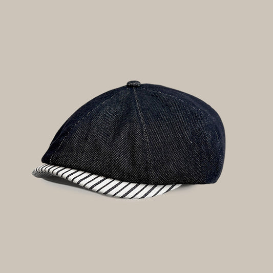 Washed Denim Painter Hat – Niche Unisex Japanese Casual – Japanese vintage | yamalin clothes | Yamalinclothes