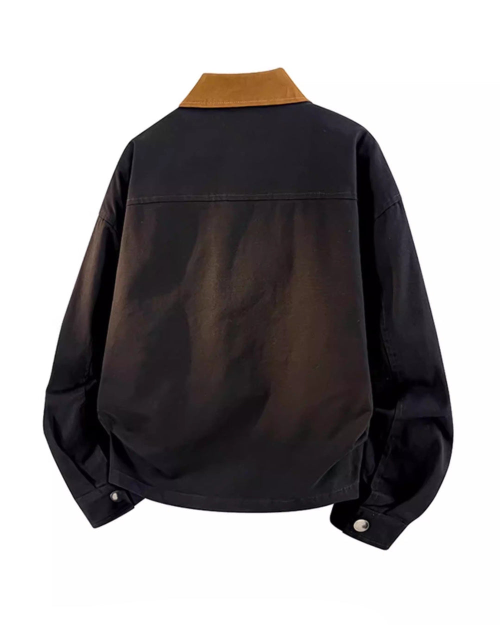 American Lapel Cargo Baseball Jacket – Loose Unisex Plus Size S–8XL