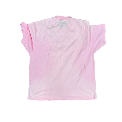 Batik Spray Paint Horse Print T-Shirt – 240g Drop Shoulder Distressed Unisex
