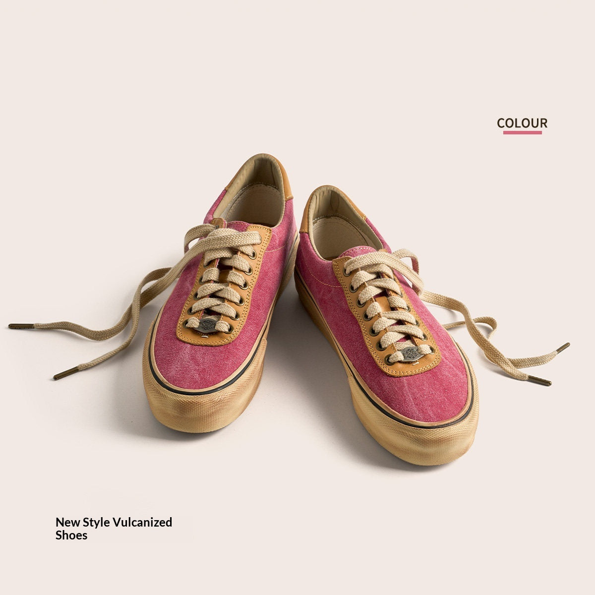 Vintage Japanese Low Top Espadrille Platform Sneakers – Washed Vulcanized Unisex Shoes – Japanese vintage | yamalin clothes | Yamalinclothes