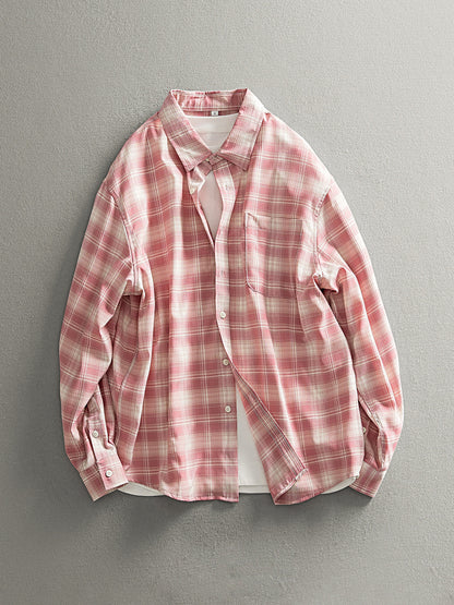 Plaid Shirt – Relaxed Fit & Chest Pocket | Yamalinclothes