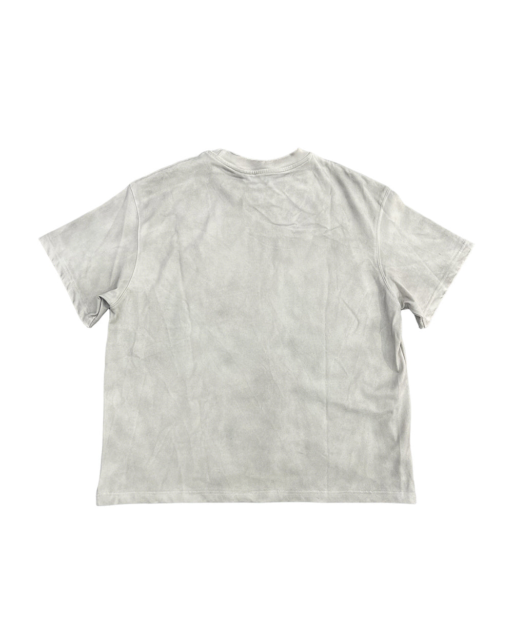 Ripped Washed Slogan Patch T-Shirt – Vintage Loose Unisex Streetwear