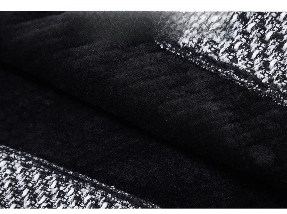 High Street Trendy Brand Little Chanel Style Hooded Sweatshirt Unisex Jacket Spring Autumn Knitted Casual Stylish Versatile Pocket Top