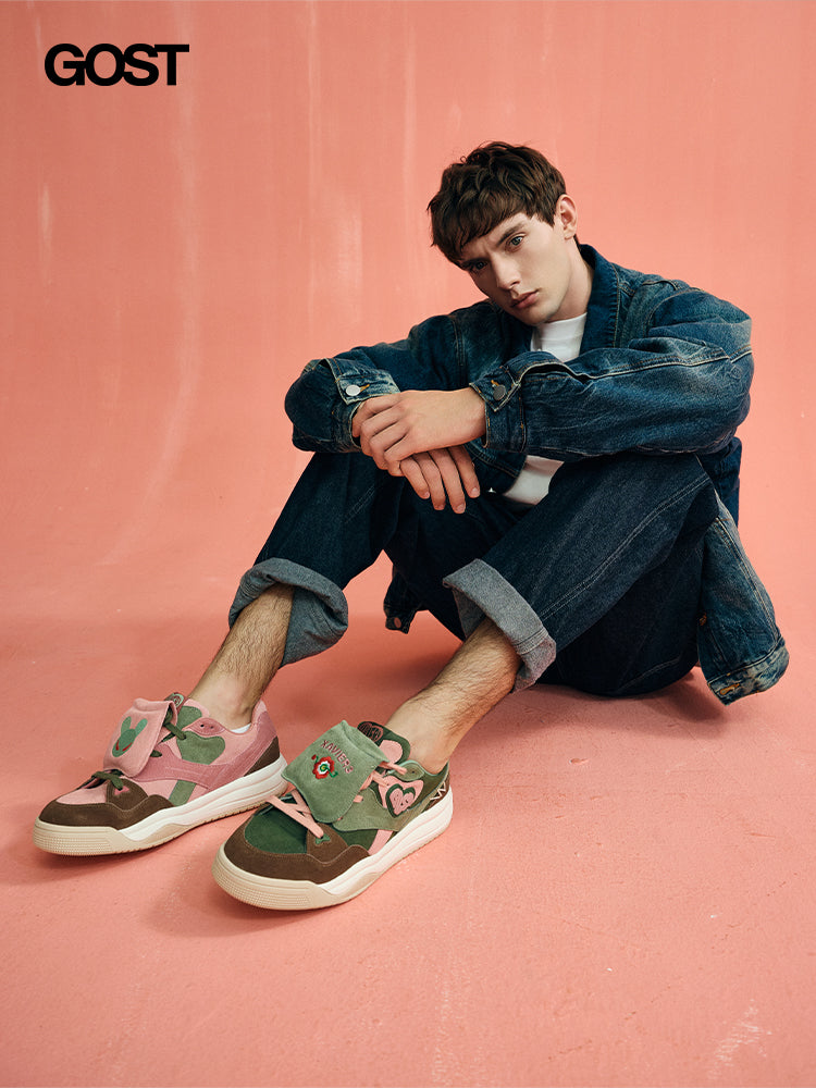 GOST&XAVIER Collaboration Casual Sneakers "Unforgettable Love"