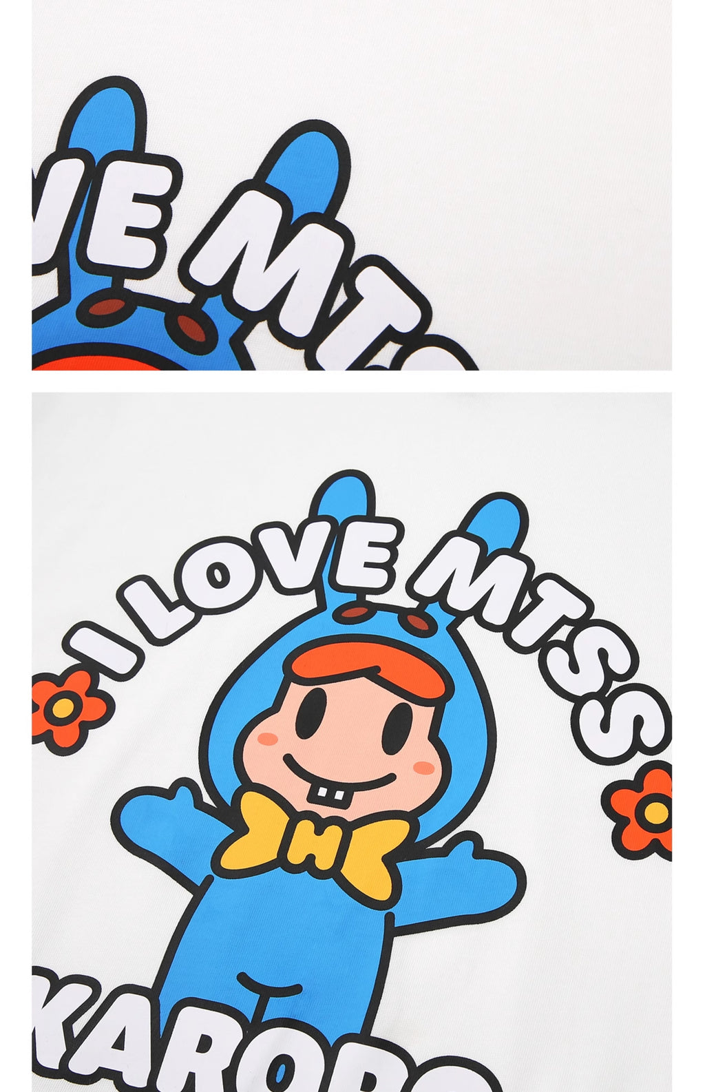 [Spring New Product] I LOVE MTSS Short Sleeve T-Shirt Couple Style 250g