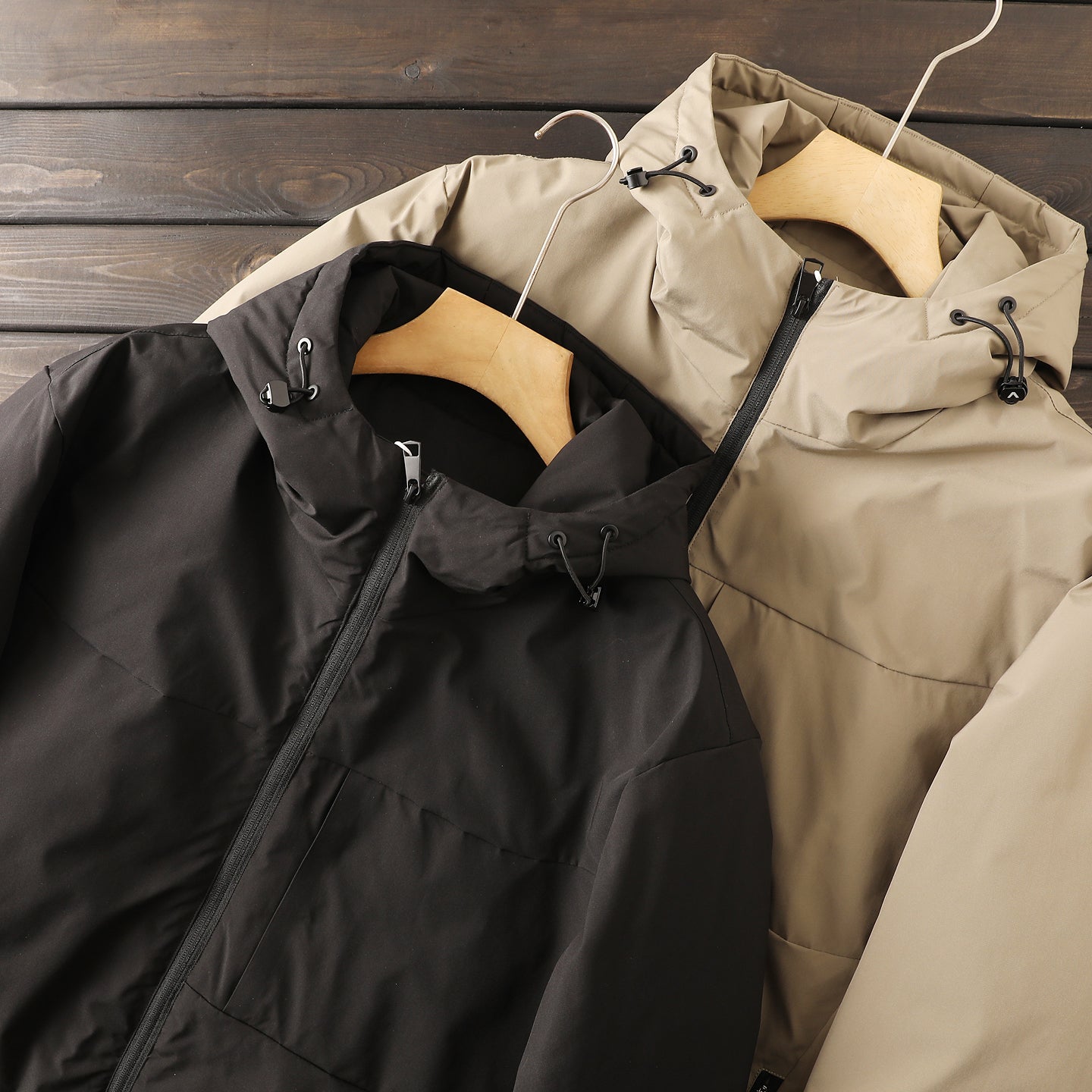 Men's Plus Size European American Style Down Jacket - Winter Windproof Thickened Hooded Cold-Resistant Coat