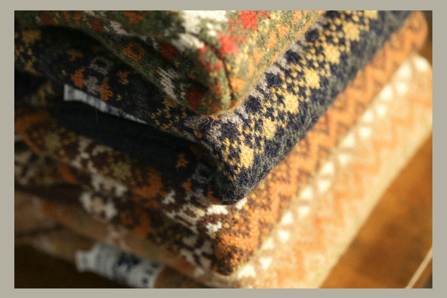 British-Retro Fair Isle Wool Vest – Idle Style Jacquard (Unisex)