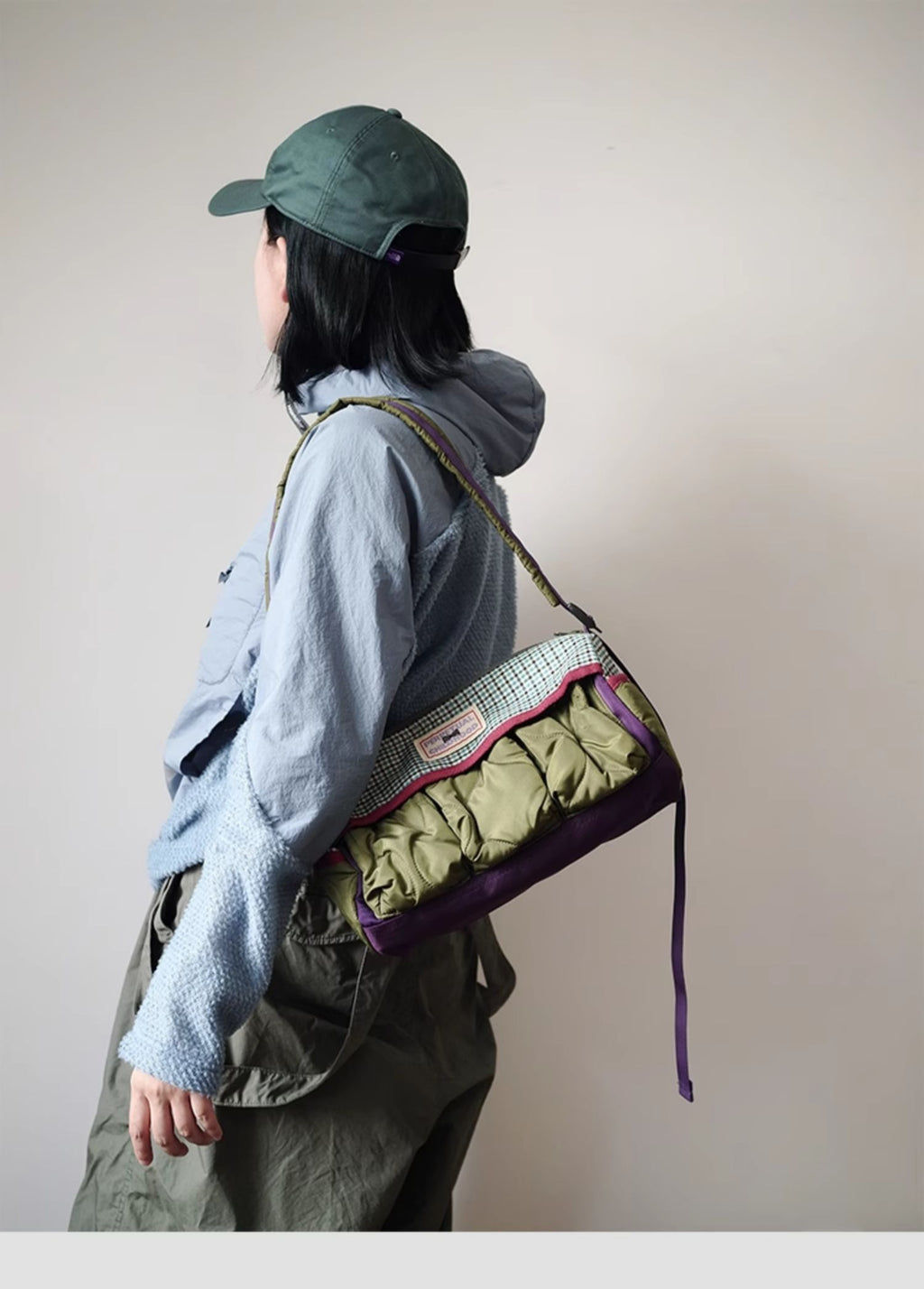 Original Design Autumn and Winter Shoulder Bag Fashion Messenger Bag Niche Lightweight Boston Bags Women