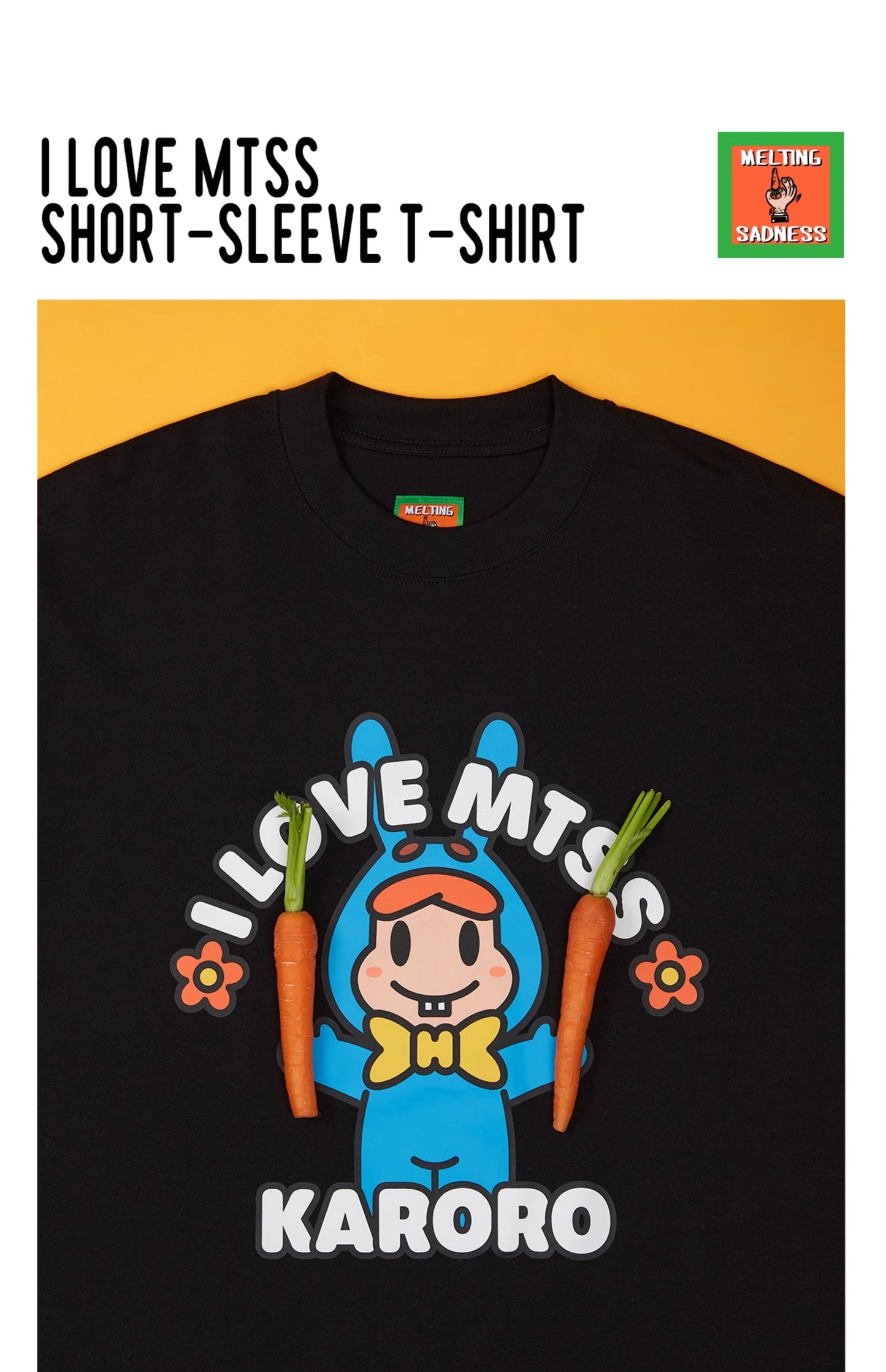 [Spring New Product] I LOVE MTSS Short Sleeve T-Shirt Couple Style 250g